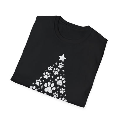 X_Mas Tree Paws T-Shirt