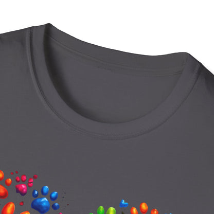 Heart of Paws in 3D T-Shirt