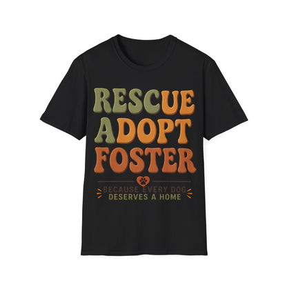 Rescue Adopt Foster T-Shirt