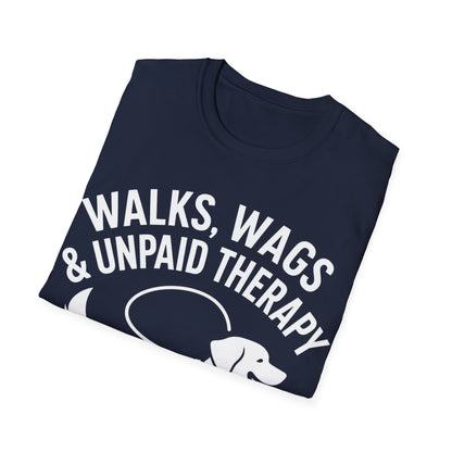 Walks,Wags and Woofs T-Shirt