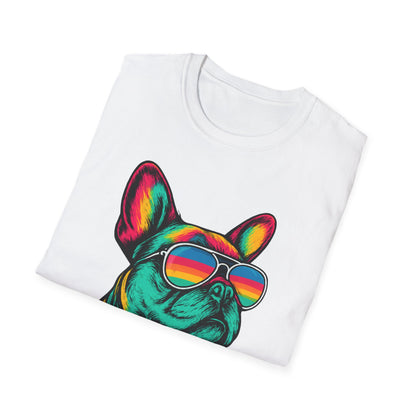 Sunglasses for a Frenchie T-Shirt
