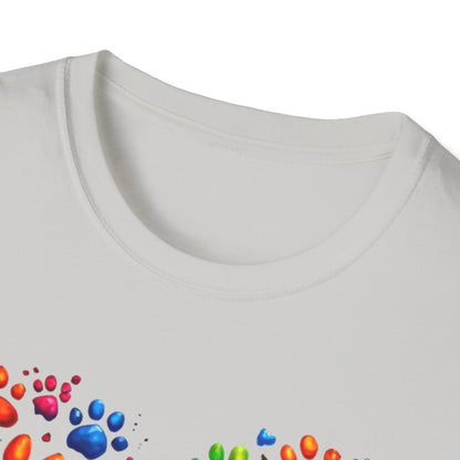 Heart of Paws in 3D T-Shirt
