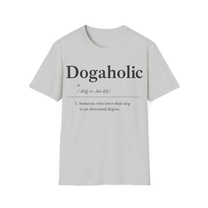 Dogaholic Definition T-Shirt