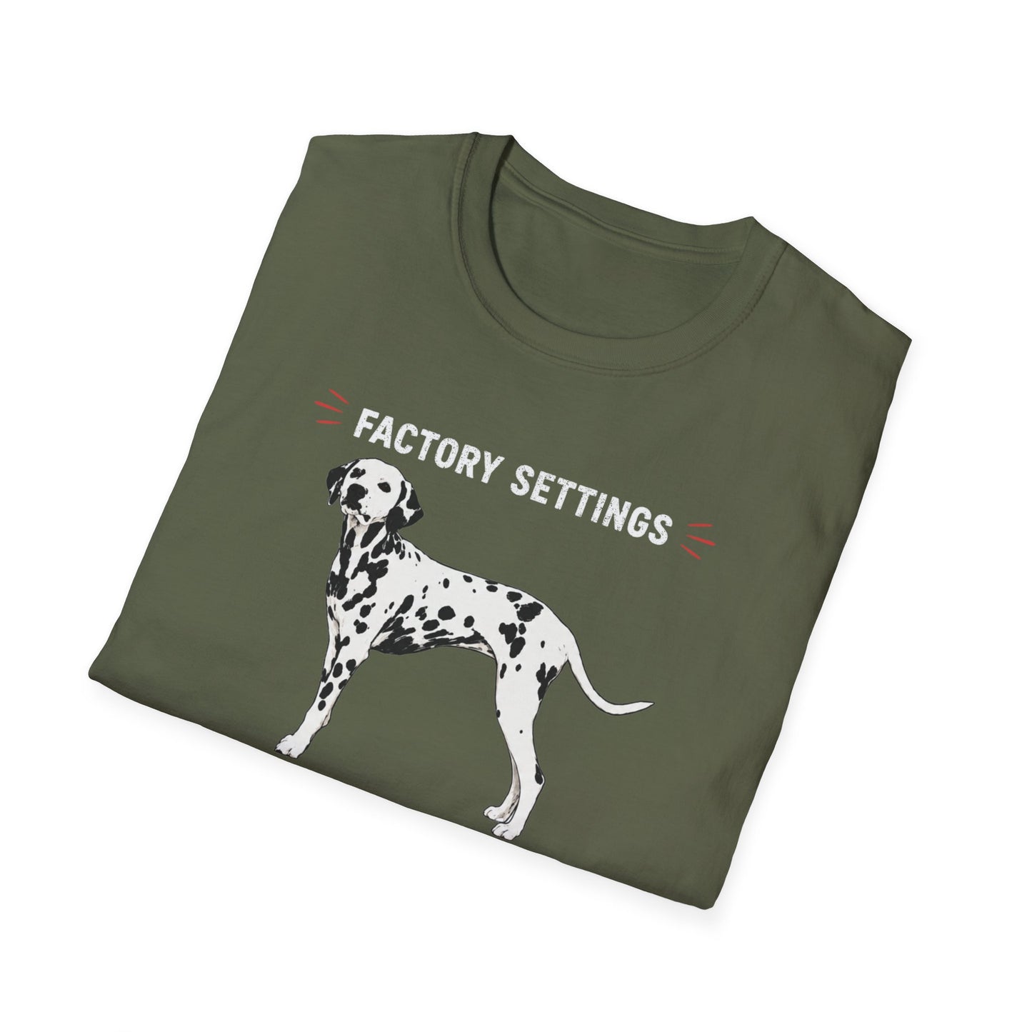 Dalmatian Setting Options T-Shirt