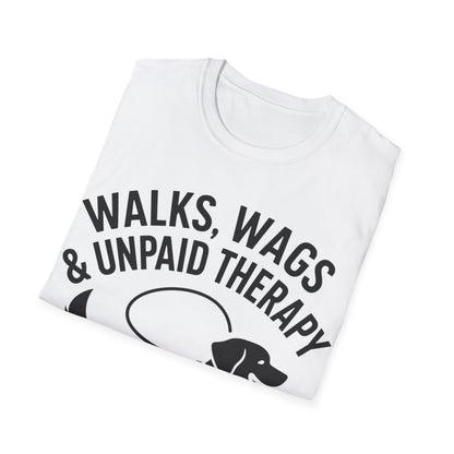 Walks,Wags and Woofs T-Shirt