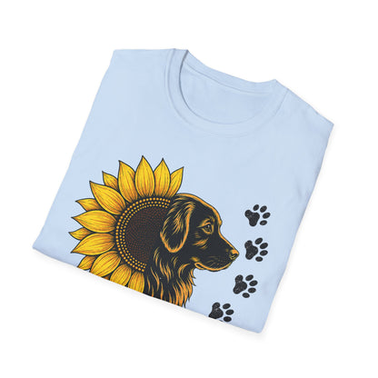 Sunflower Paw Prints T-Shirt