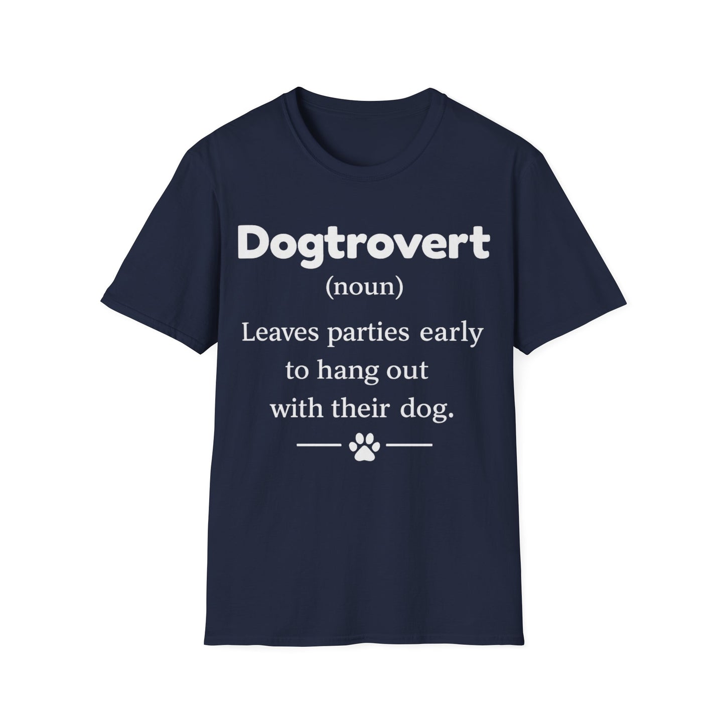 Dogtrovert Definition T-Shirt
