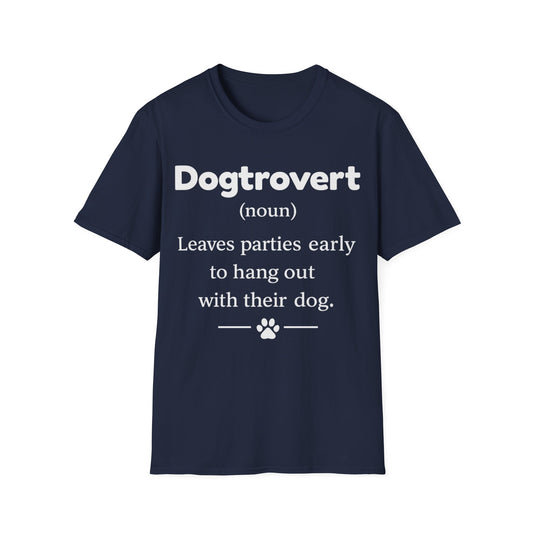 Dogtrovert Definition T-Shirt