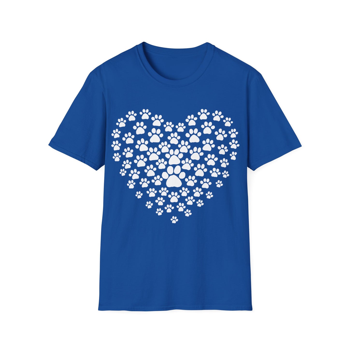 Heart of Paw Prints  T-Shirt