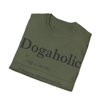 Dogaholic Definition T-Shirt