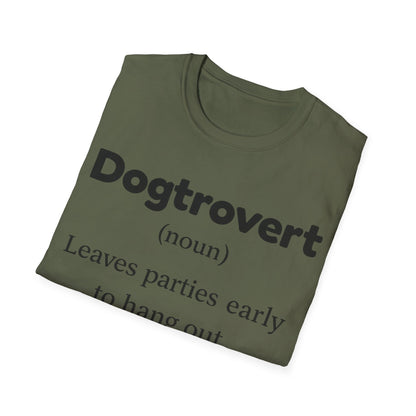 Dogtrovert Definition T-Shirt