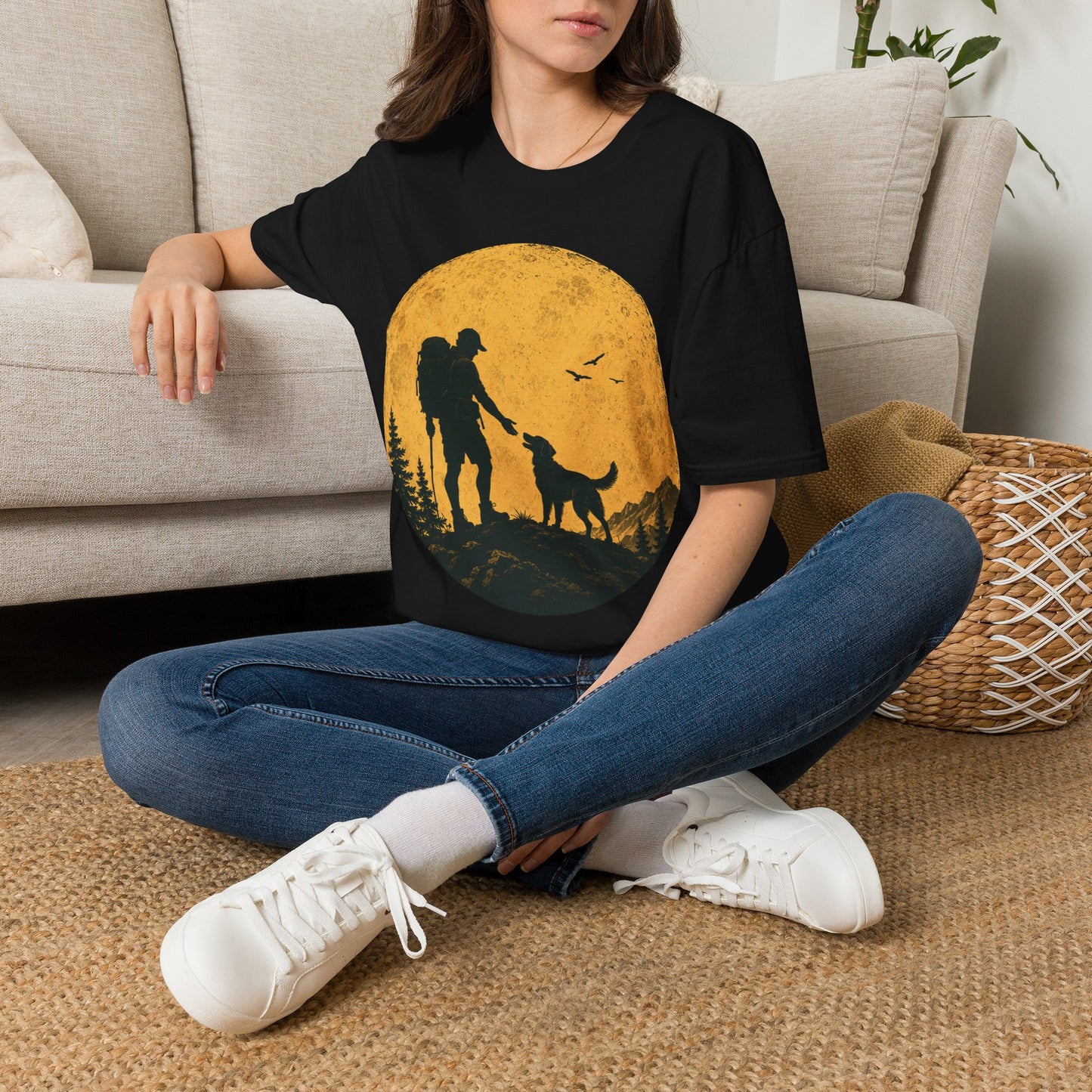 Hiking Dog T-Shirt