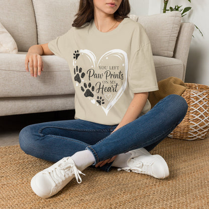 Paw Prints on My Heart T-Shirt