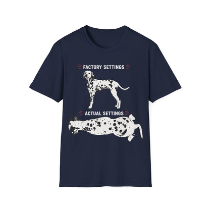Dalmatian Setting Options T-Shirt