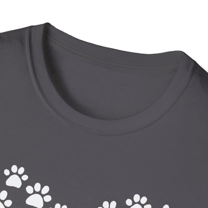 Heart of Paw Prints  T-Shirt
