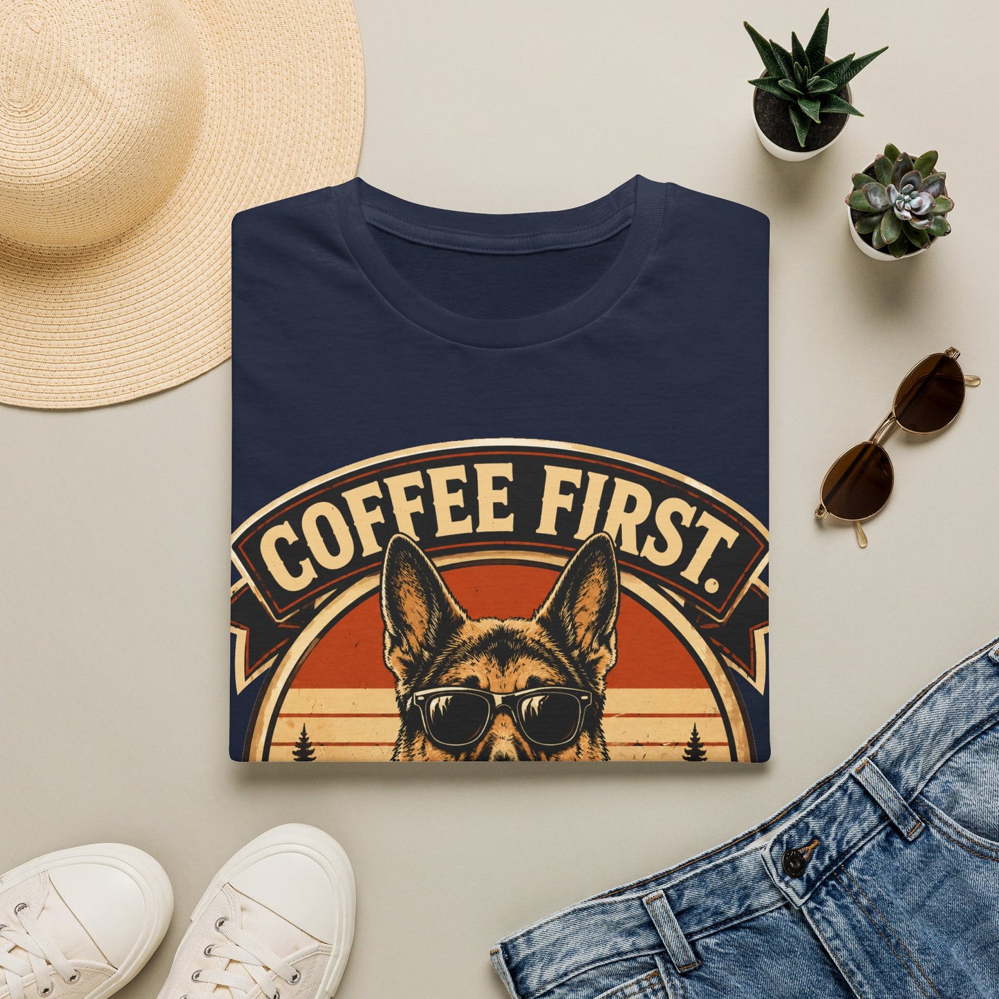 Coffee and Dogs T-Shirt