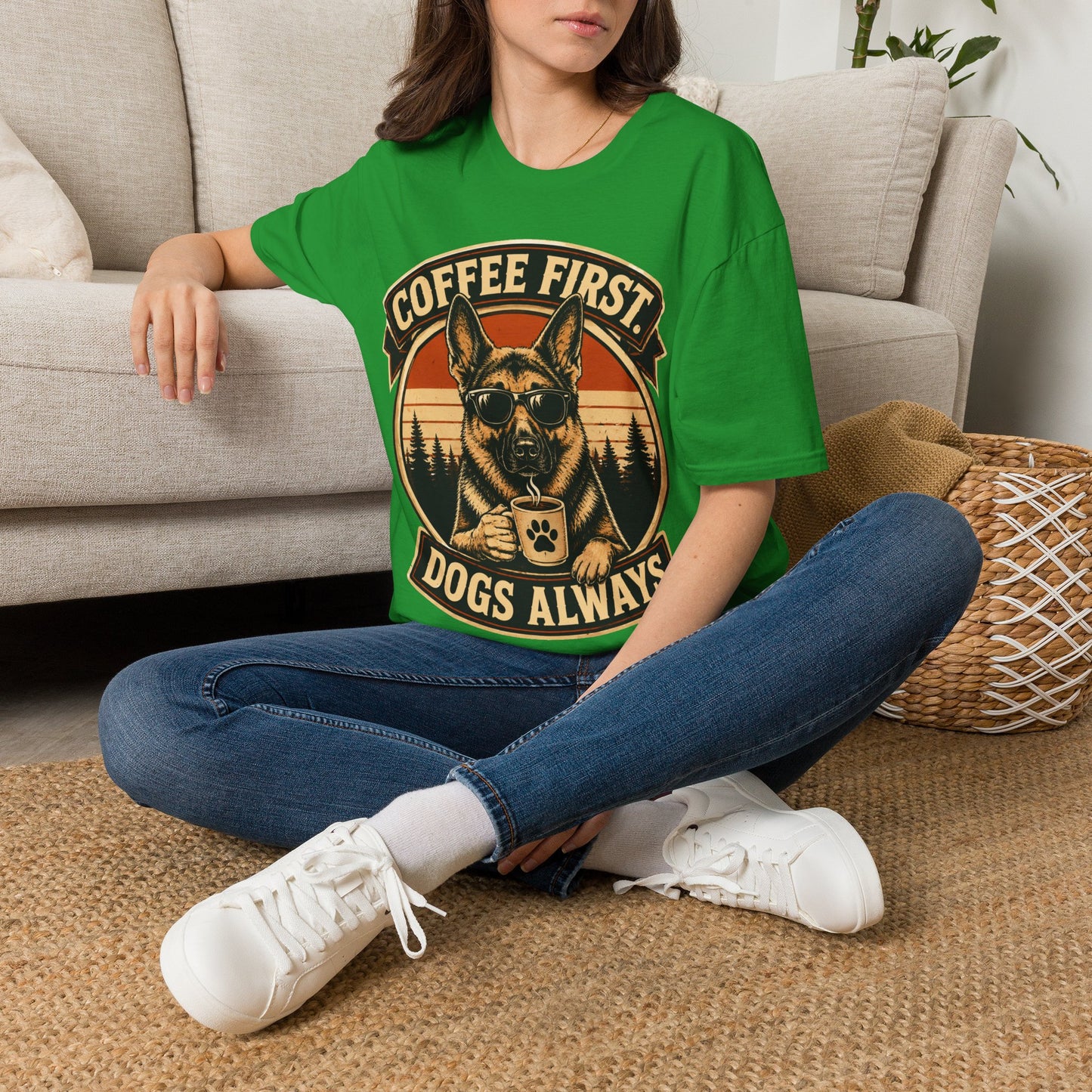 Coffee and Dogs T-Shirt