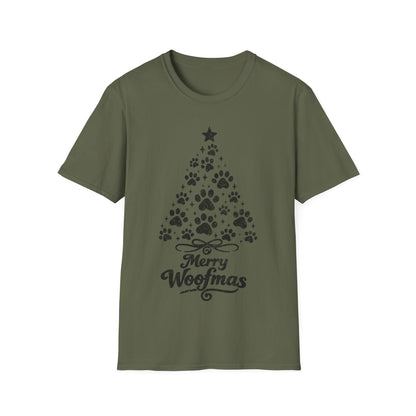 X_Mas Tree Paws T-Shirt