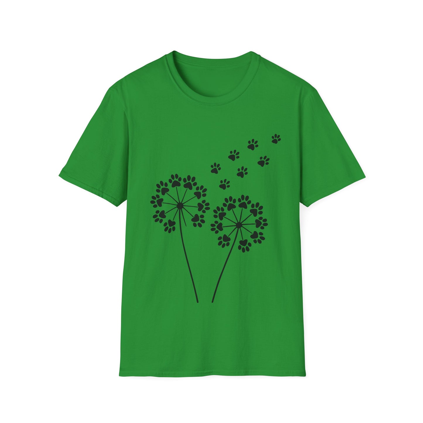 Dandelion Paw Prints T-Shirt