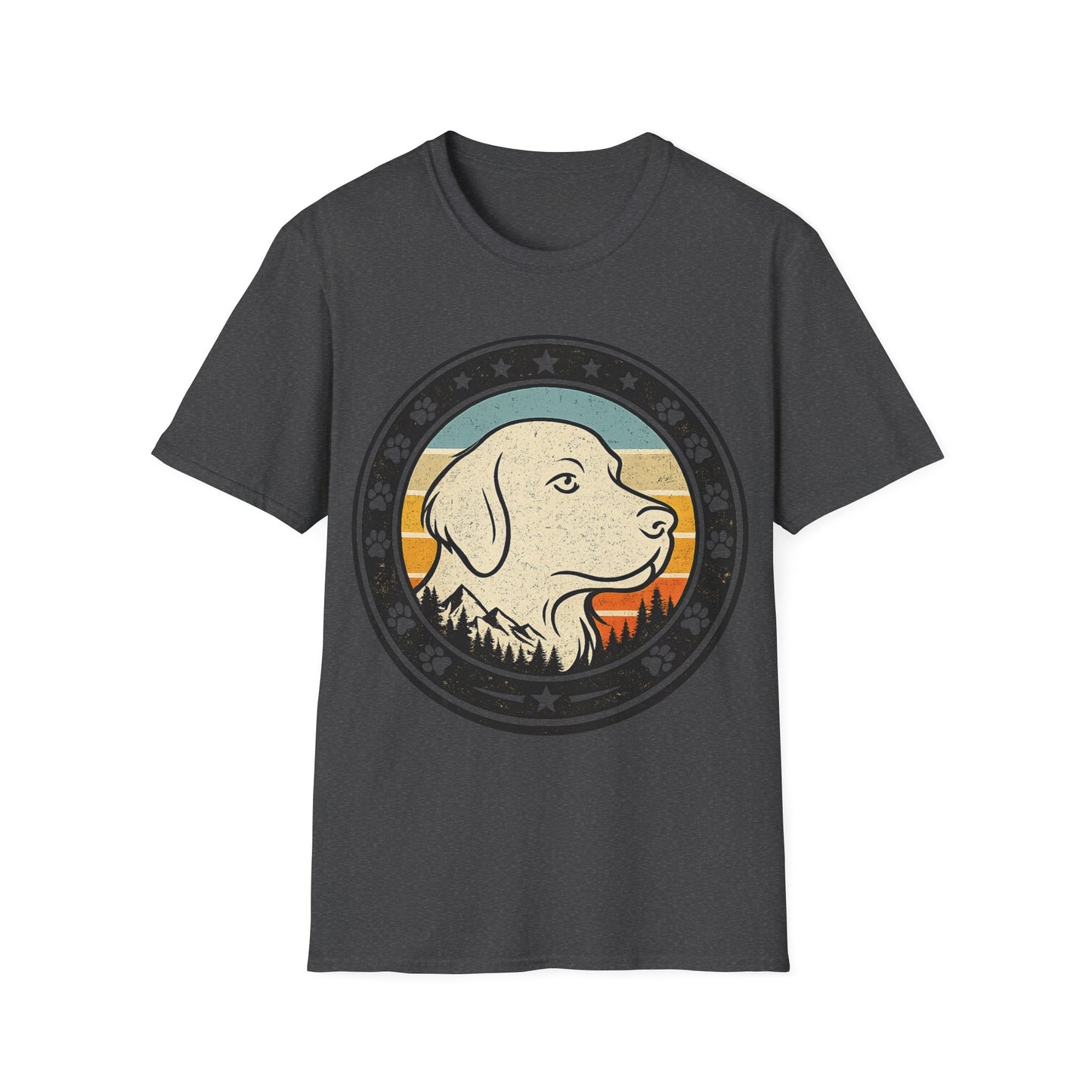Minimalistic Gold Retriever T-Shirt