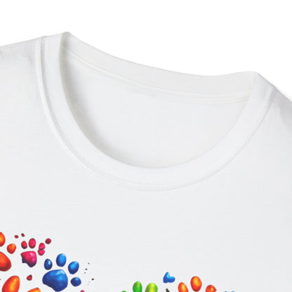 Heart of Paws in 3D T-Shirt
