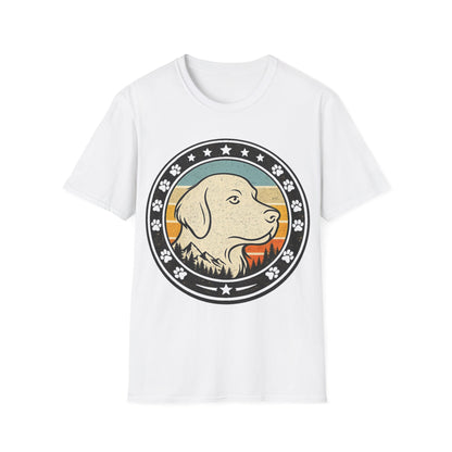 Minimalistic Gold Retriever T-Shirt
