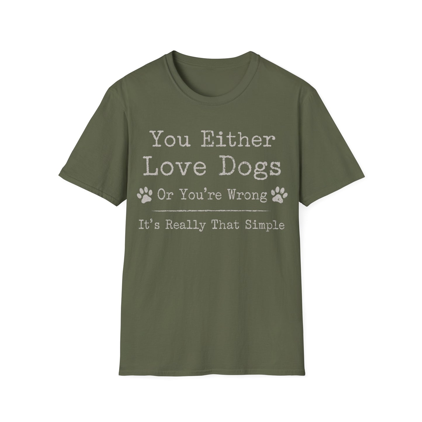Unconditional Love for Dogs T-Shirt