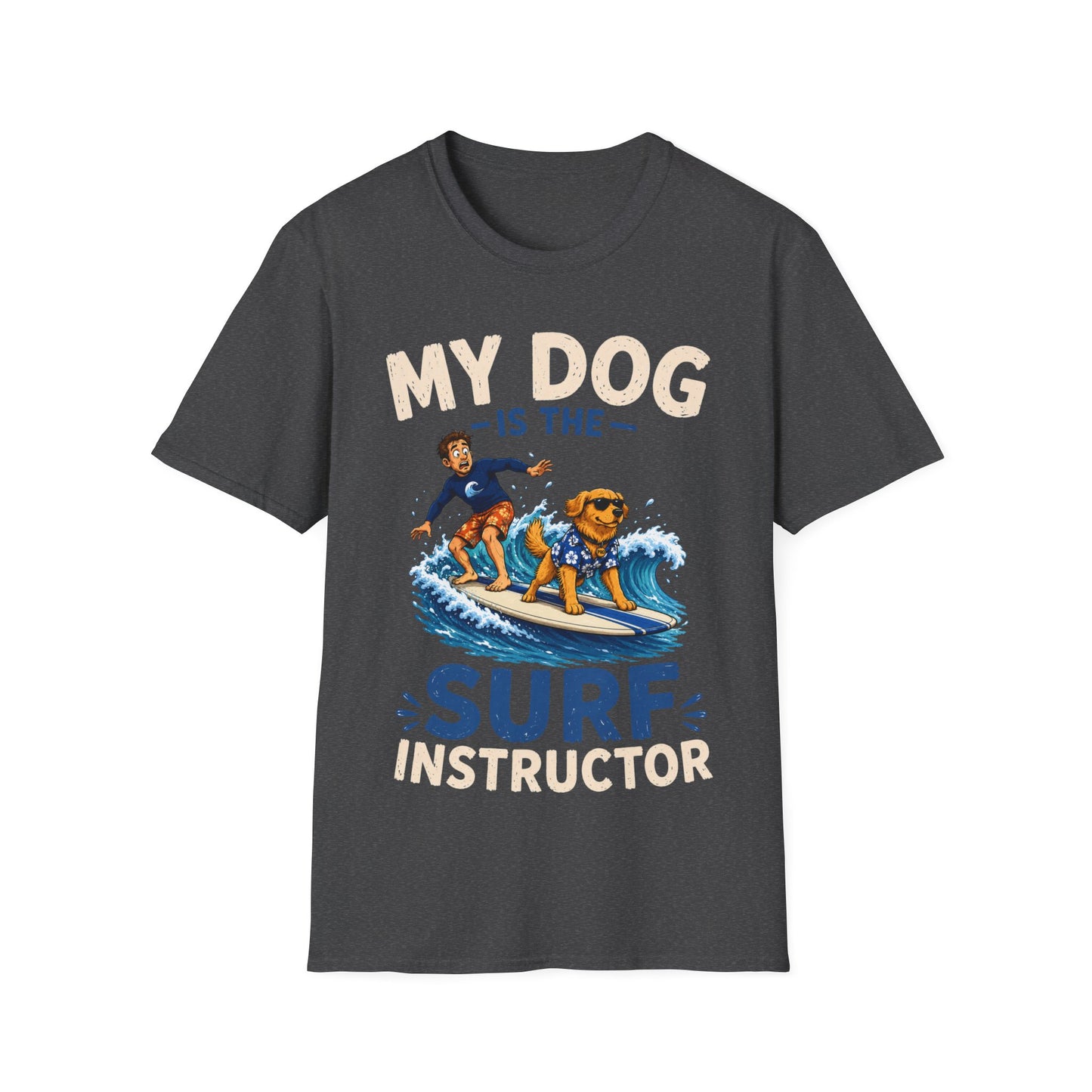 Dog Surf Instructor T-Shirt