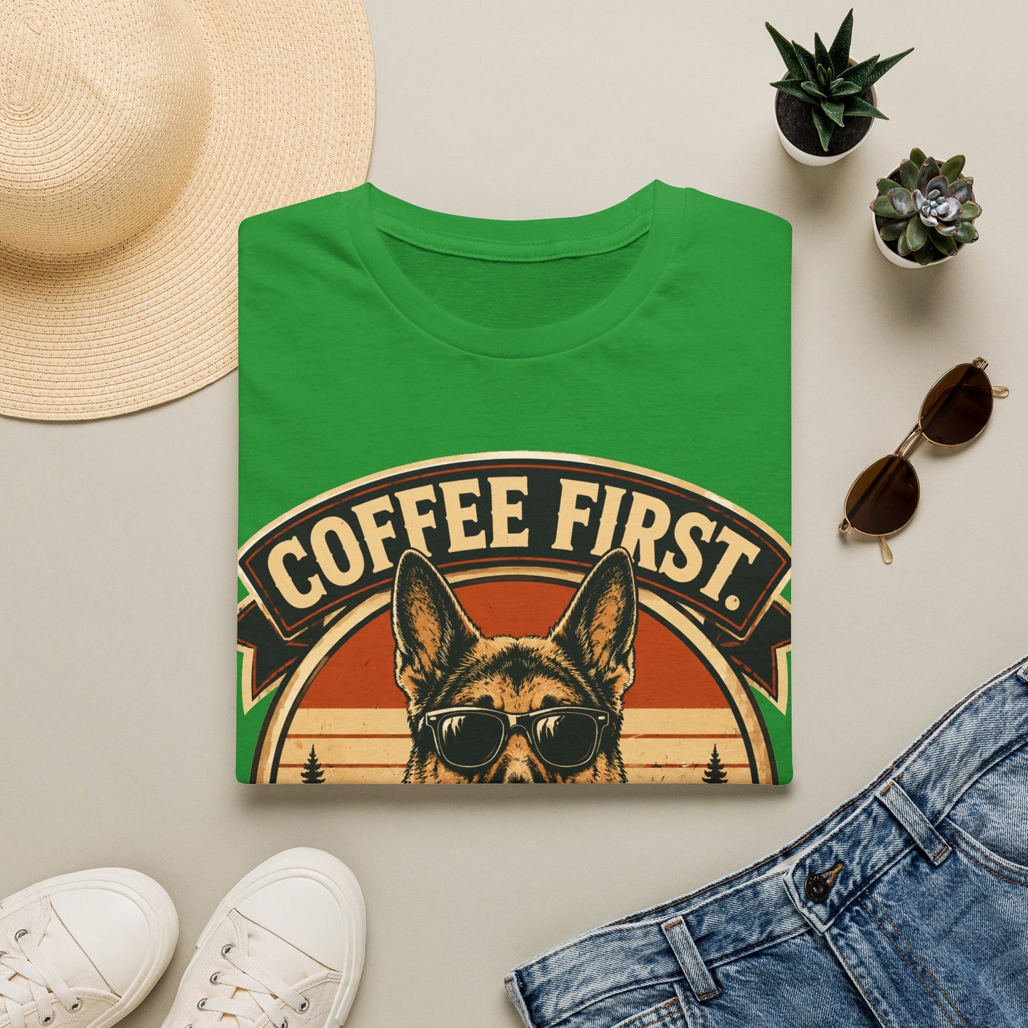 Coffee and Dogs T-Shirt