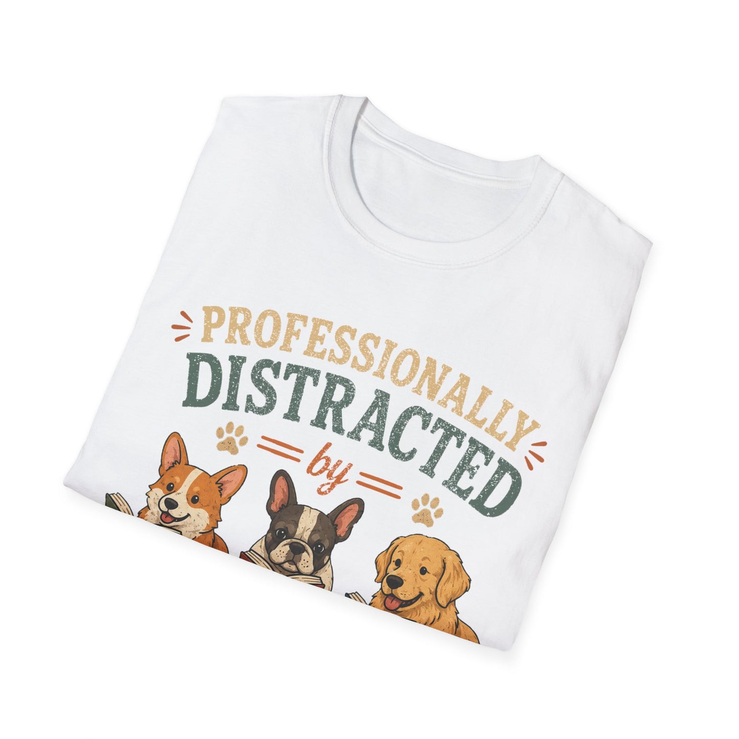 Love Reading and Dogs T-Shirt