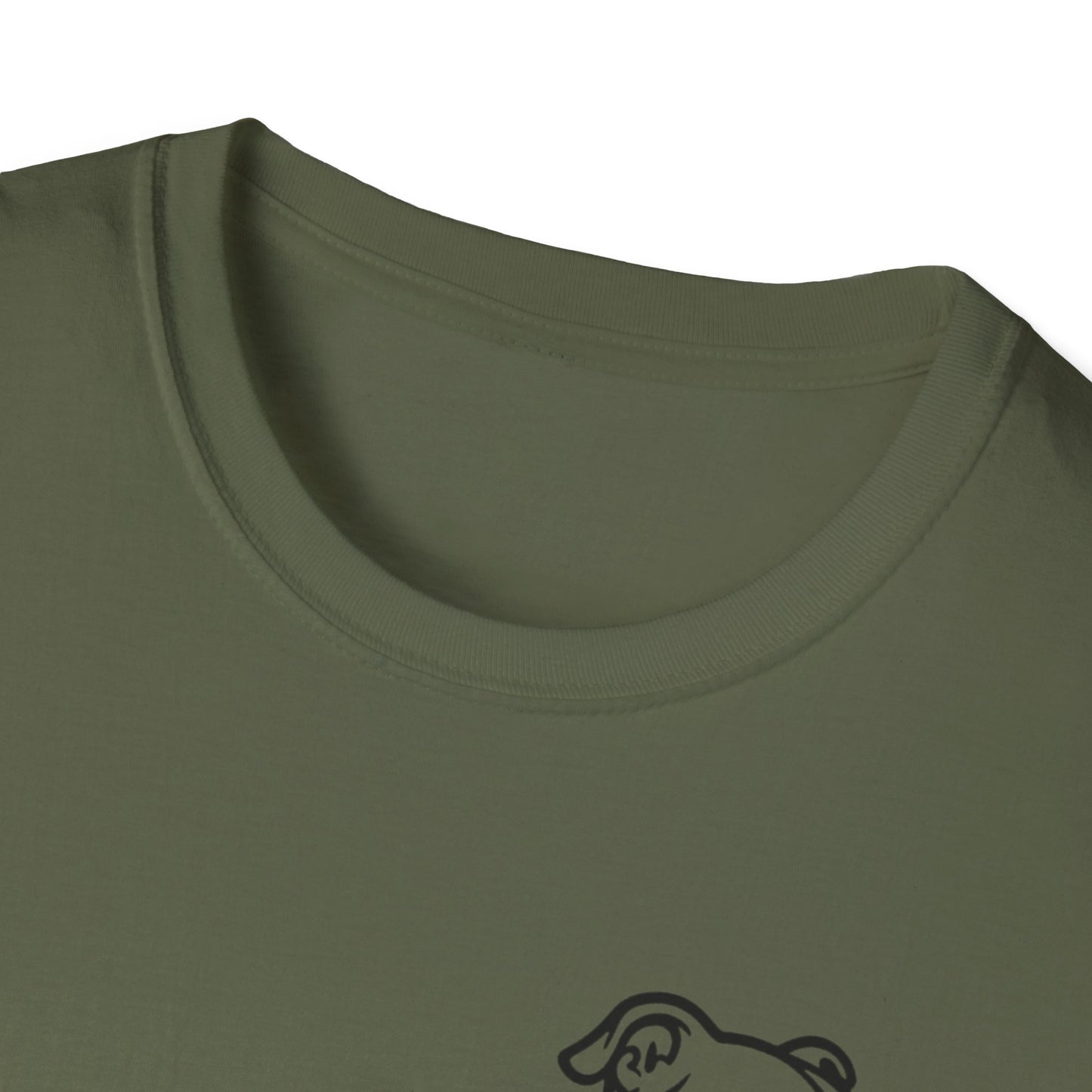 Pitbull Floral Pattern T-Shirt