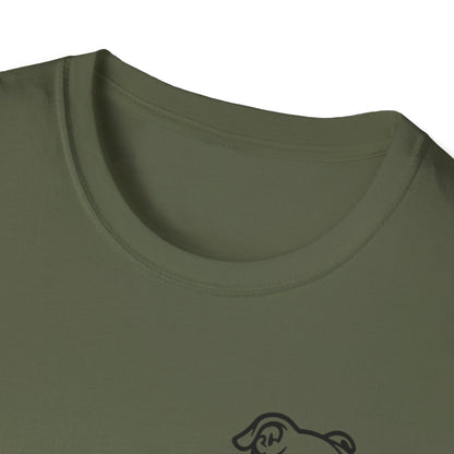 Pitbull Floral Pattern T-Shirt