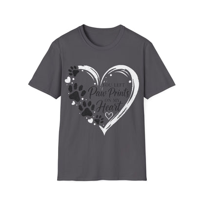 Paw Prints on My Heart T-Shirt