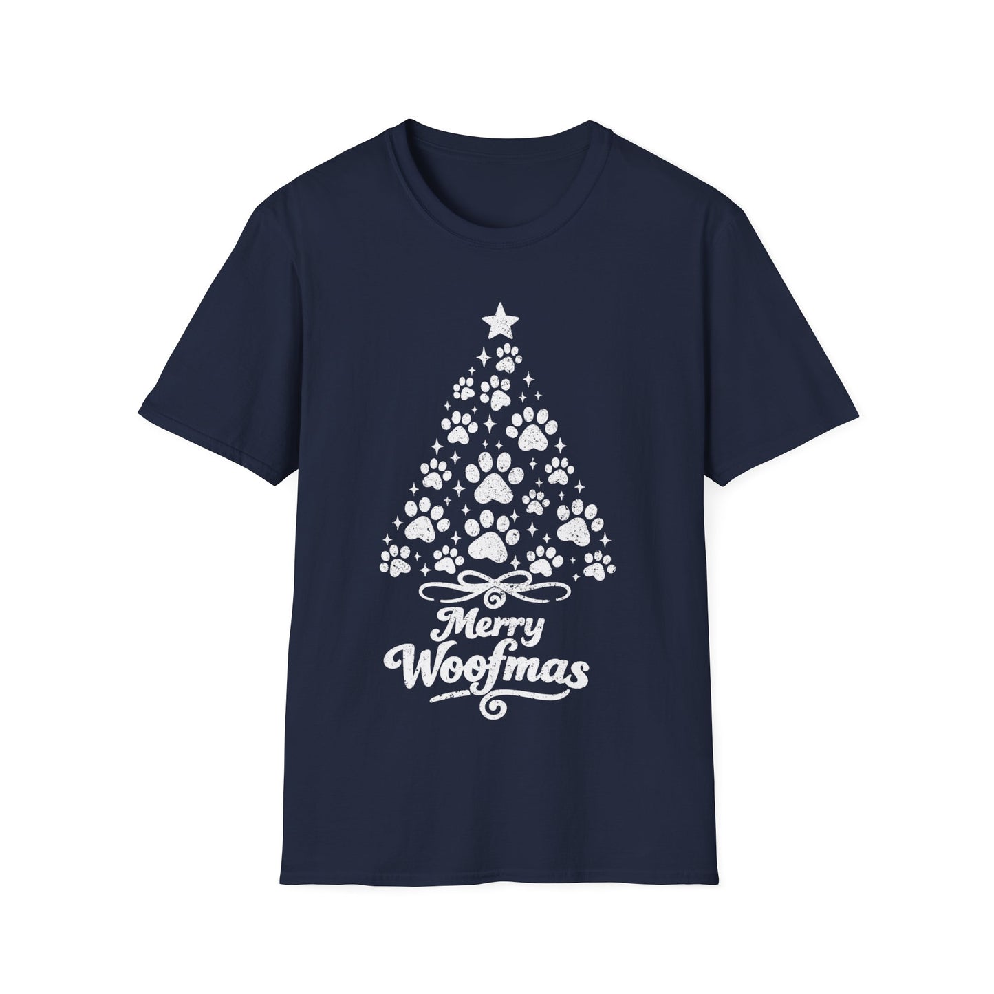 X_Mas Tree Paws T-Shirt