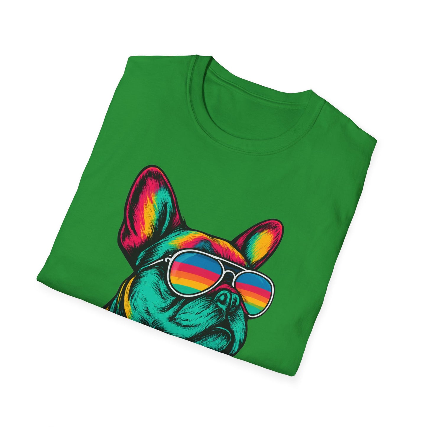 Sunglasses for a Frenchie T-Shirt