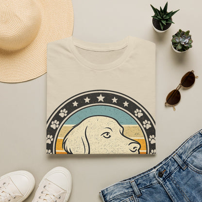 Minimalistic Gold Retriever T-Shirt