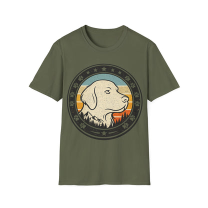 Minimalistic Gold Retriever T-Shirt