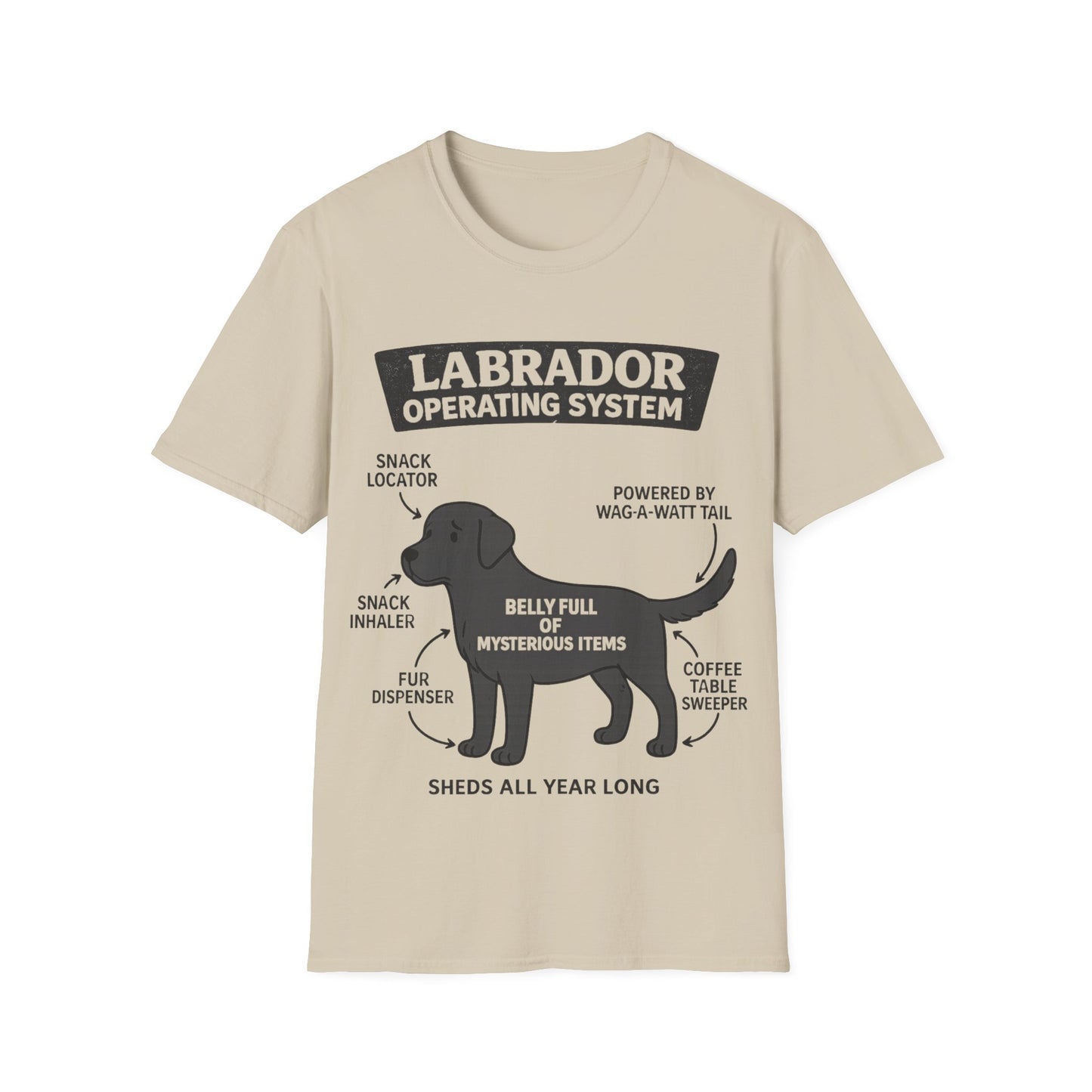 Anatomy of a Labrodor T-Shirt