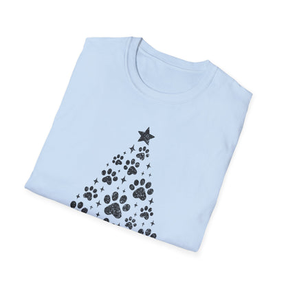 X_Mas Tree Paws T-Shirt