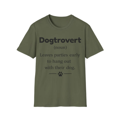 Dogtrovert Definition T-Shirt