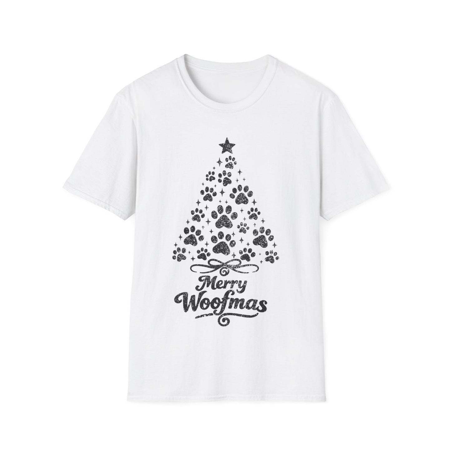 X_Mas Tree Paws T-Shirt