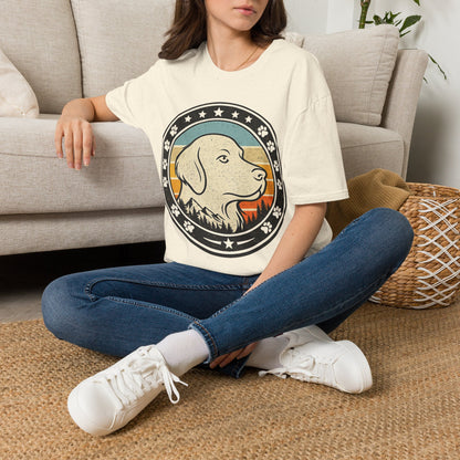Minimalistic Gold Retriever T-Shirt