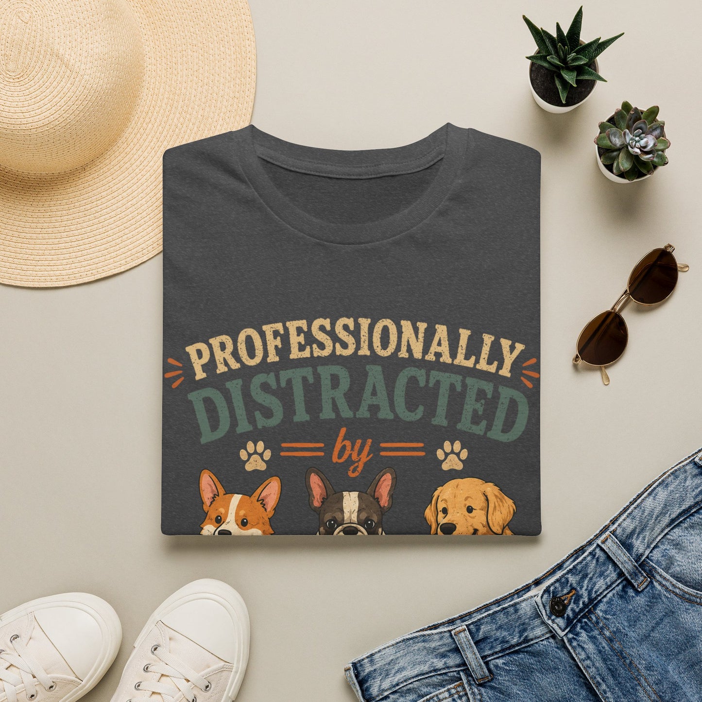 Love Reading and Dogs T-Shirt
