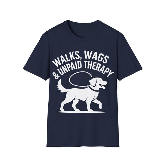 Walks,Wags and Woofs T-Shirt