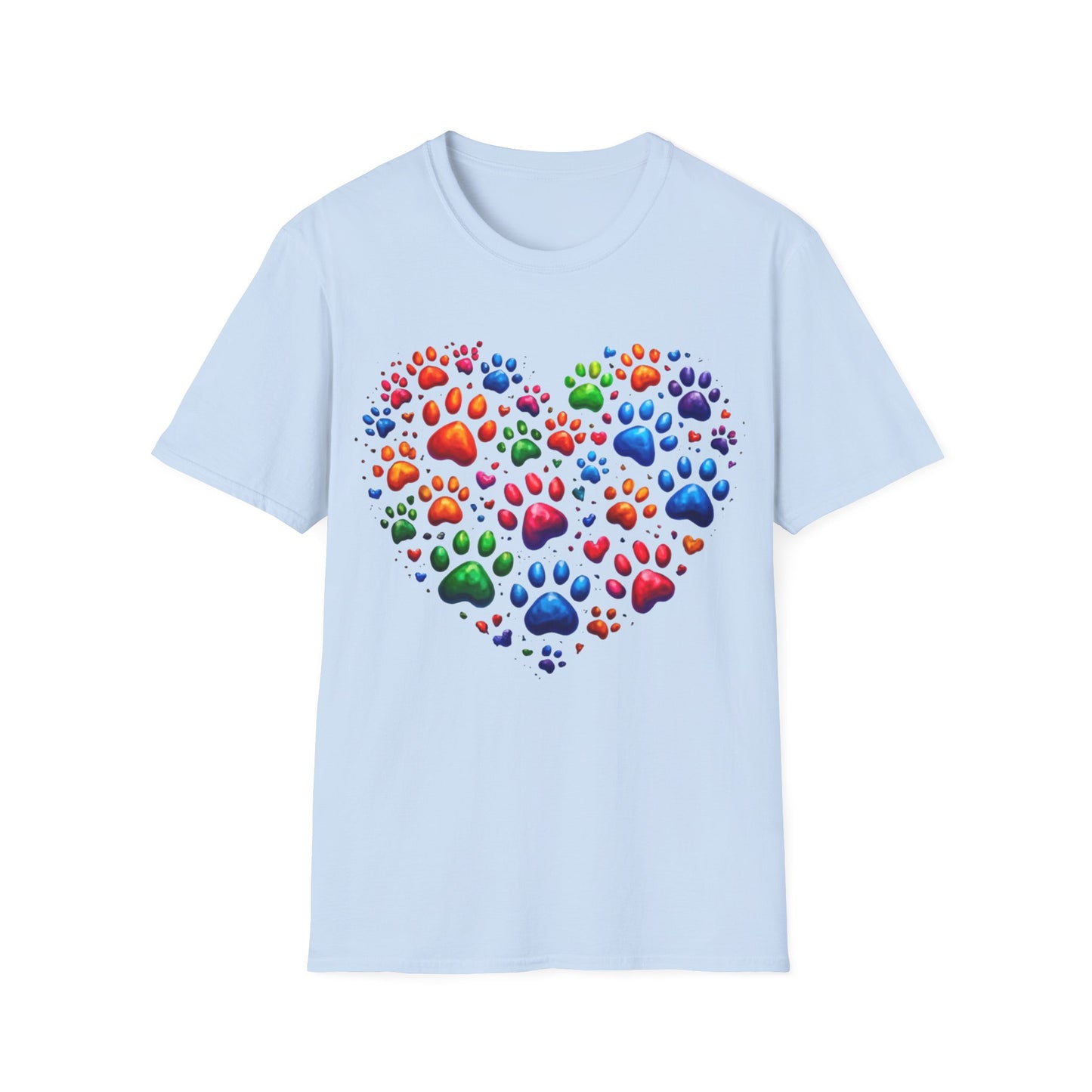 Heart of Paws in 3D T-Shirt