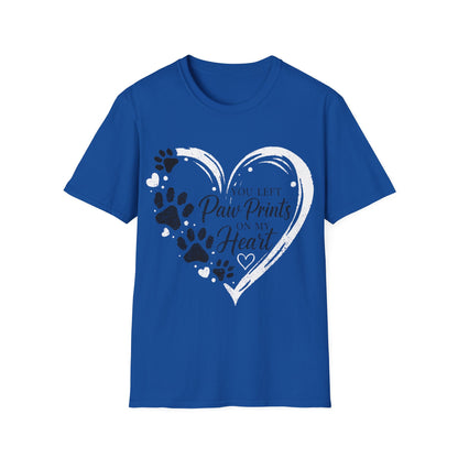 Paw Prints on My Heart T-Shirt