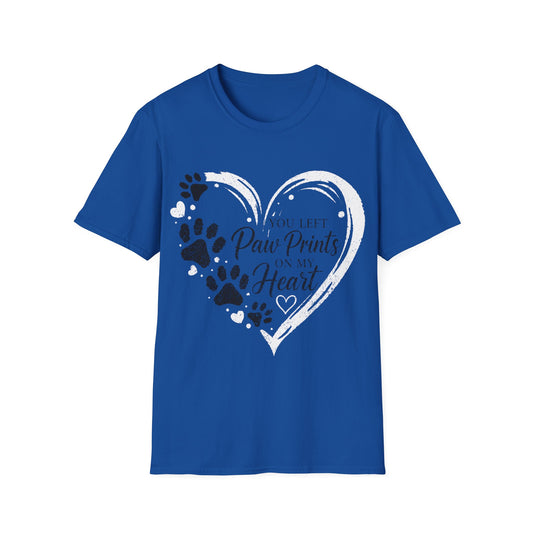 Paw Prints on My Heart T-Shirt