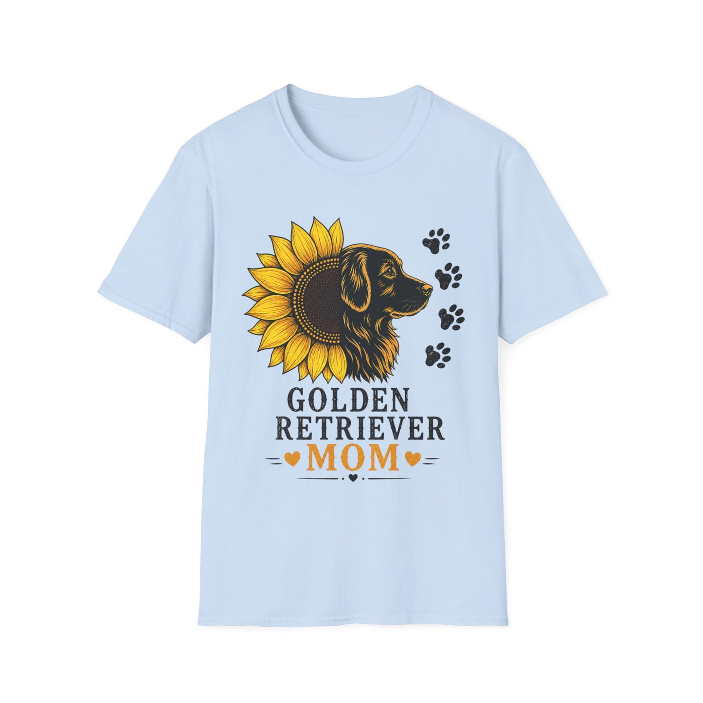 Sunflower Paw Prints T-Shirt