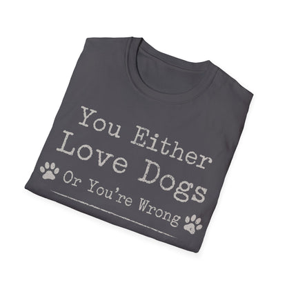 Unconditional Love for Dogs T-Shirt