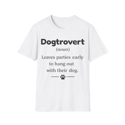 Dogtrovert Definition T-Shirt